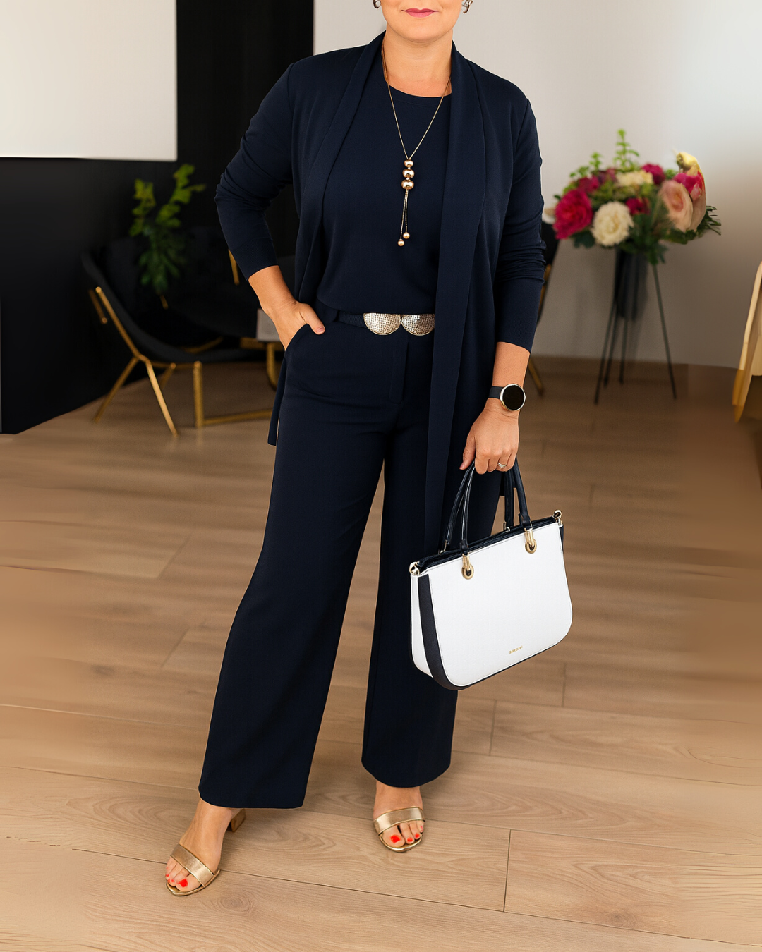 Sofía | Elegancki i wszechstronny trzyczęściowy zestaw damski