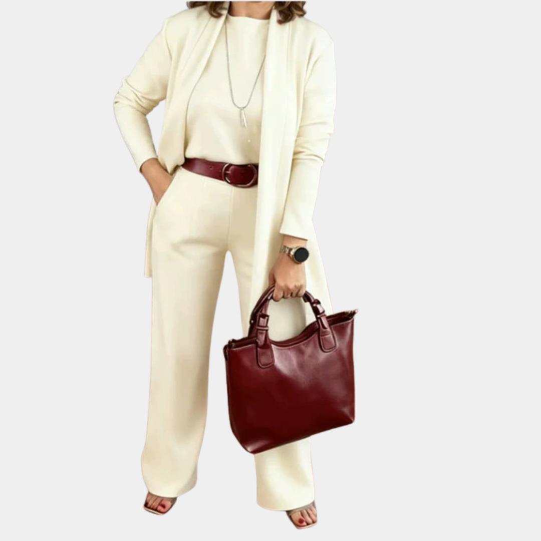 Sofía | Elegancki i wszechstronny trzyczęściowy zestaw damski